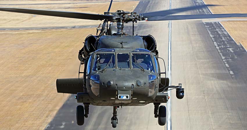 Army Black Hawk helicopter