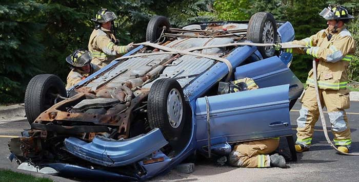 rollover accident