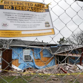 atmos natural gas house explosion