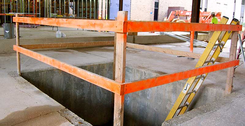construction hole barriers